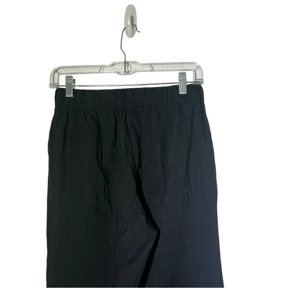 Babaton Day Errol Black Linen Blend Pants Small
